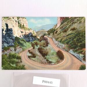 Williams Canon Cave of the Winds Manitou Colorado 1940s Linen Postcard CO PC